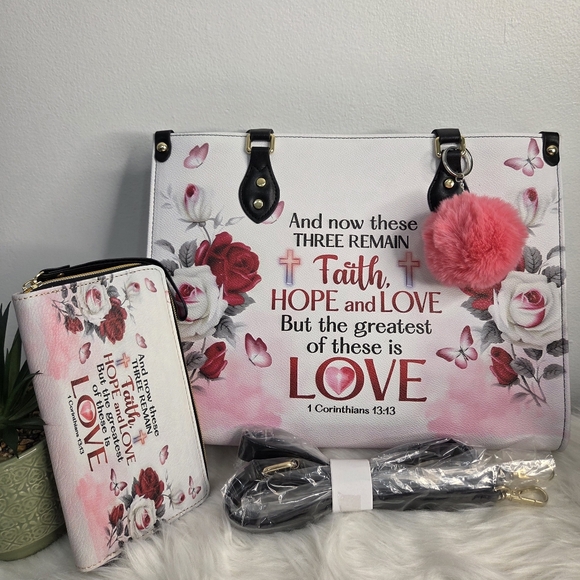 Patchwork Statement Tote Bag - Multicolor - Picture 6 of 8